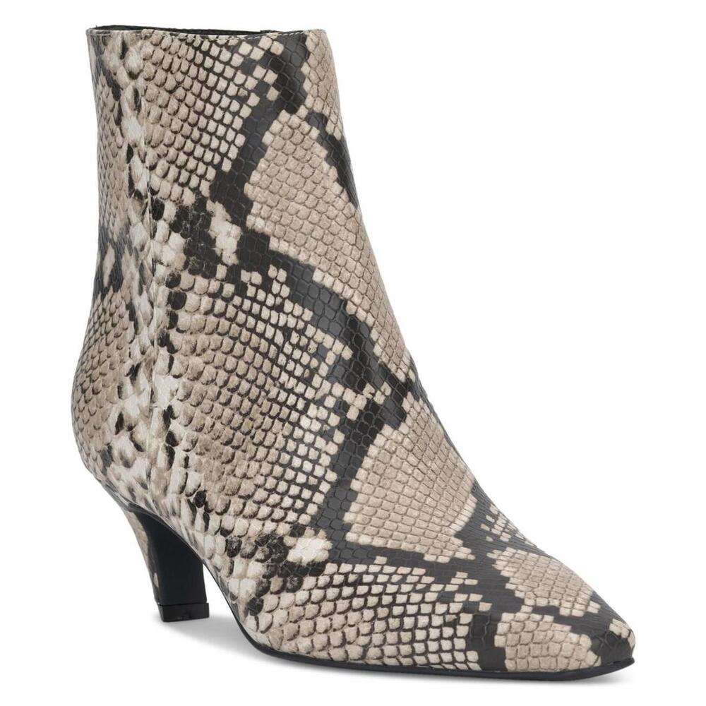 I.N.C. Snakeskin Pattern Ankle Booties Women's size 8.5